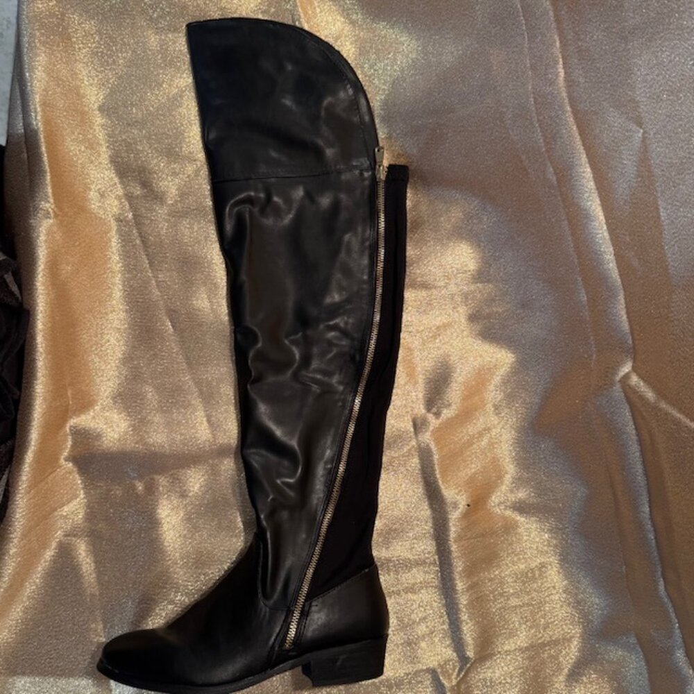 Report Faux Leather boots - Above the Knee - Size 8.5